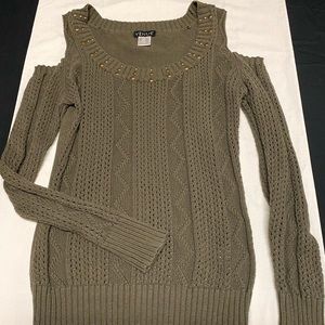 Olive knit sweater
